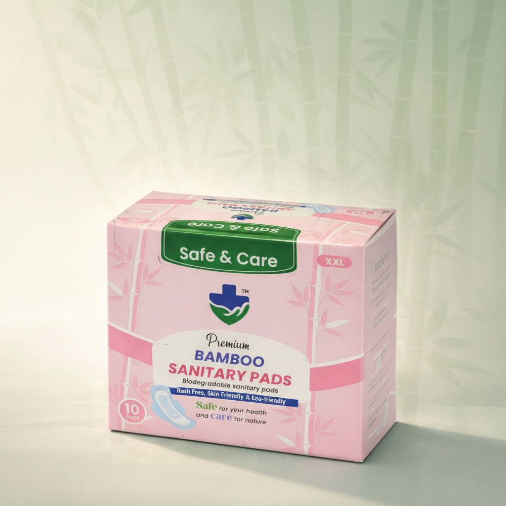 Safe & Care Premium Bamboo Sanitary Pads secondary view