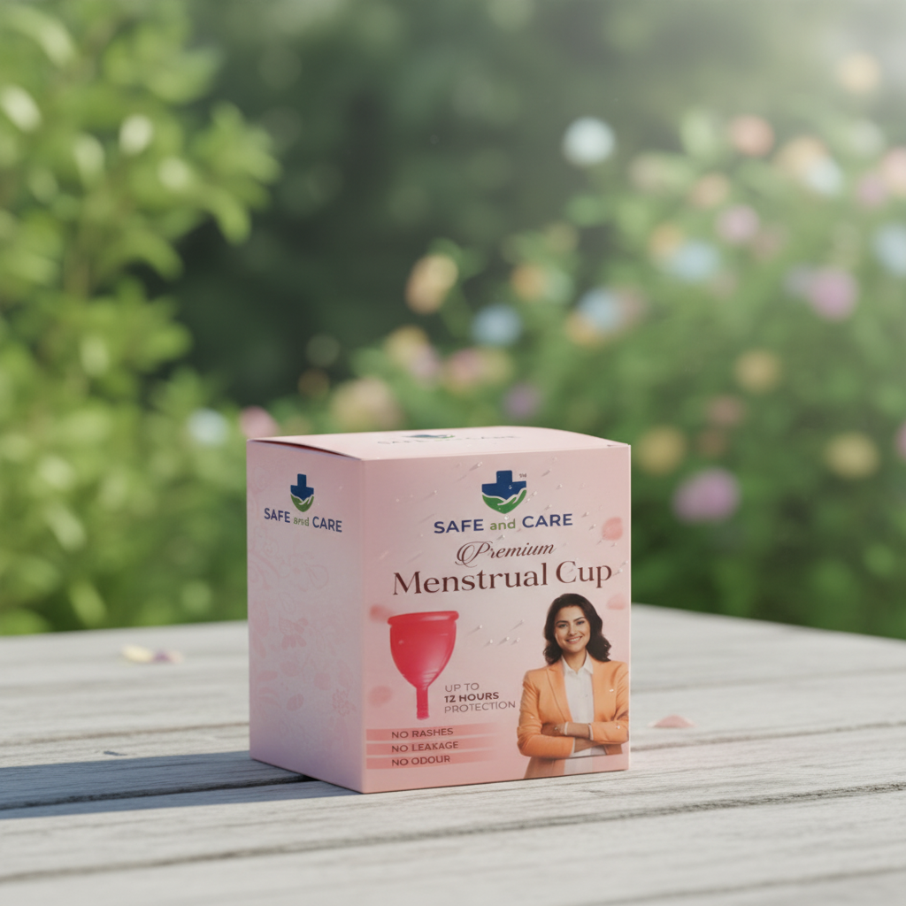 Safe & Care Premium Menstrual Cup main view
